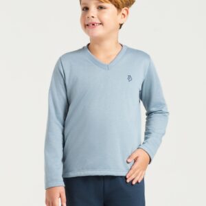 Pijama Infantil Manga Longa Flanelado
